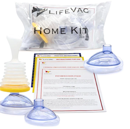 Lifevac Anti-Choking Device Adult and Child Non-Invasive Choking First Aid - LifeVac Choking Rescue Device for Adults & Children