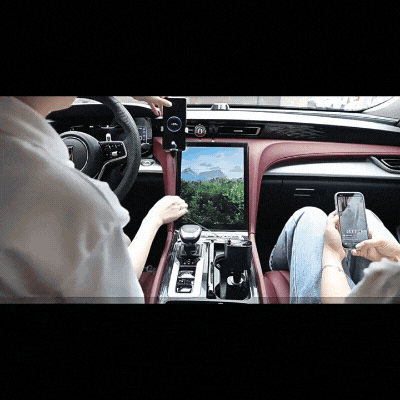 Gfouk US Fast Car Charger with LED Display