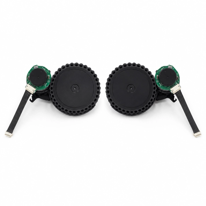 Robot vacuum cleaner accessories - one left wheel & one right wheel