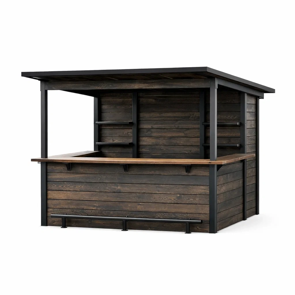 Aménagement d'espace extérieur,Kiosque bar de jardin - Zen Spacezz