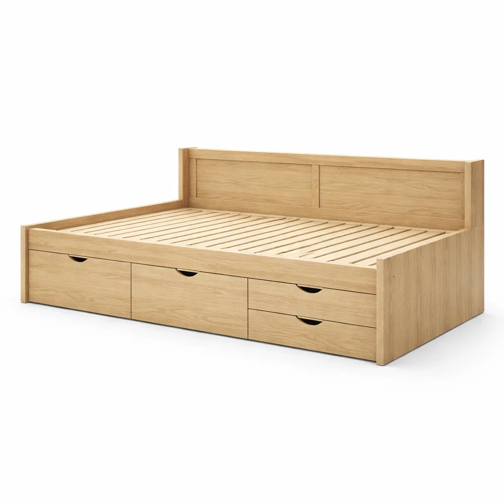 Lit modulable,Lit avec rangement - LUXECOMFORTSPACE