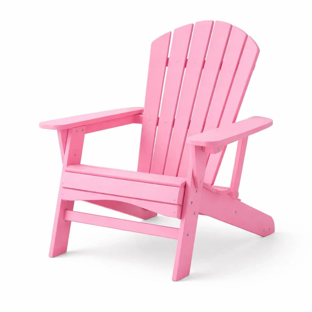 Chaise adirondack en bois rose-Pure Spacez