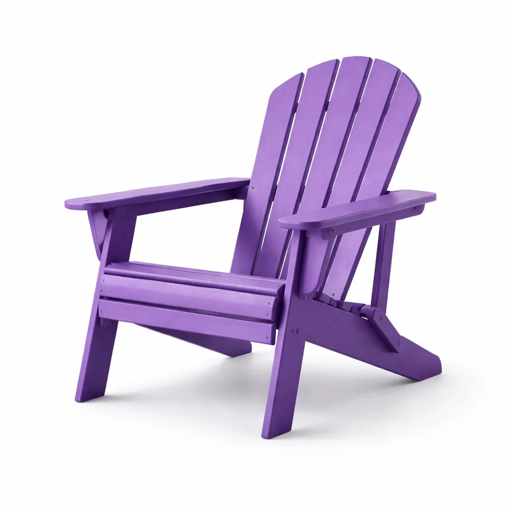 Chaise adirondack en bois violet-Pure Spacez