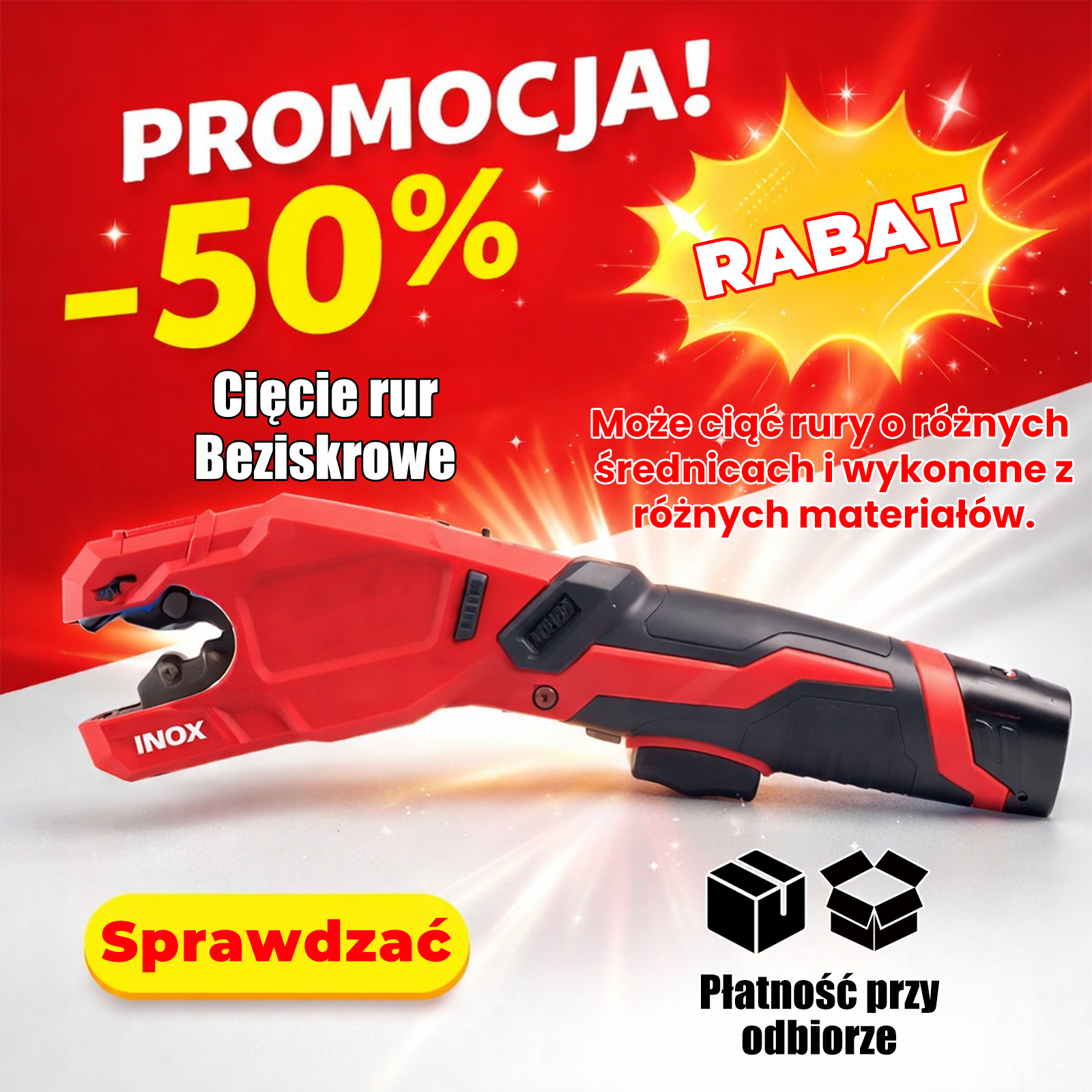 Obcinak do rur ze stali nierdzewnej M12™ RAPTOR