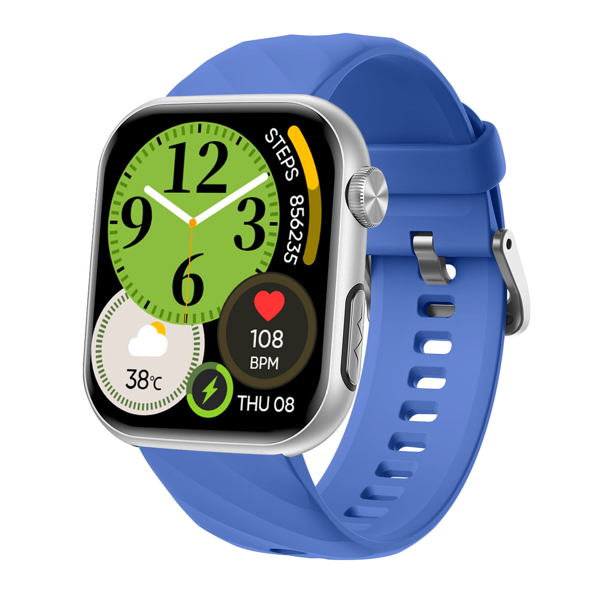 Beste FITVII® GT5 Pro Max Blutdruckmessung Smartwatch mit Blutzucker EKG Herzfrequenz + Anrufe Gesundheits- und Fitness-Tracker 2026