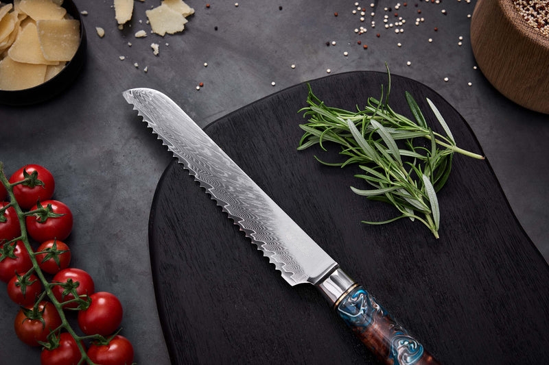 Sodalite Line-Brotmesser