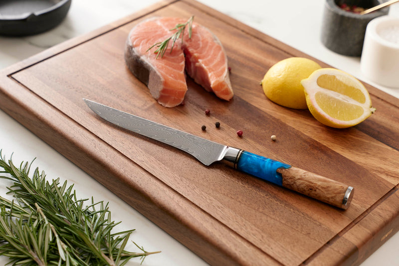 Aquamarine Line-Filetiermesser