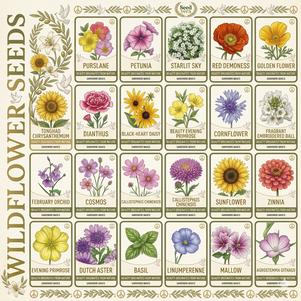 Seedvera Vegetable and flower Seeds 