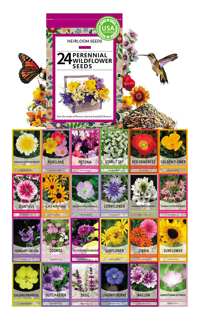 Vegetable and flower Seeds 