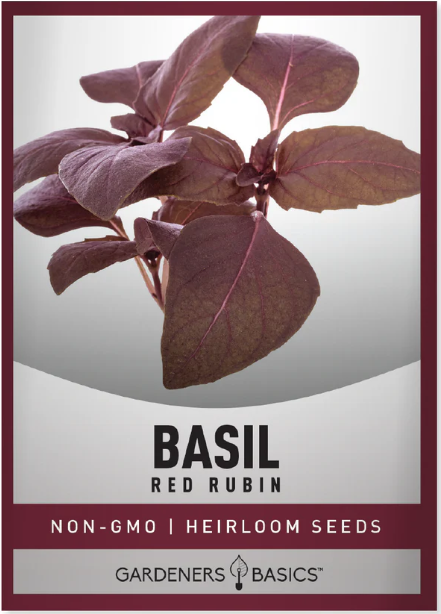 Red Rubin Basil Seeds