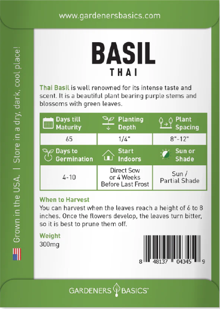 Thai Basil Seeds