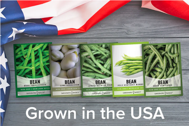 Bean Seeds For Planting | 5 Variety Pack