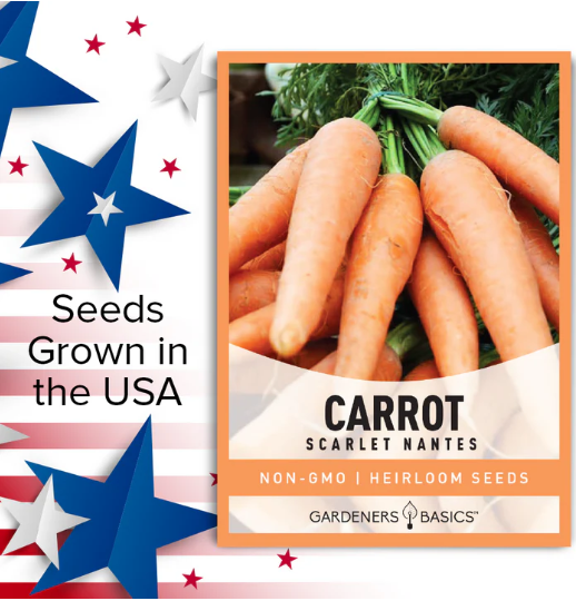 Scarlet Nantes Carrot Seeds
