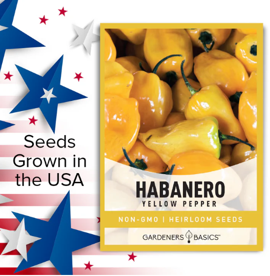 Yellow Habanero Pepper Seeds