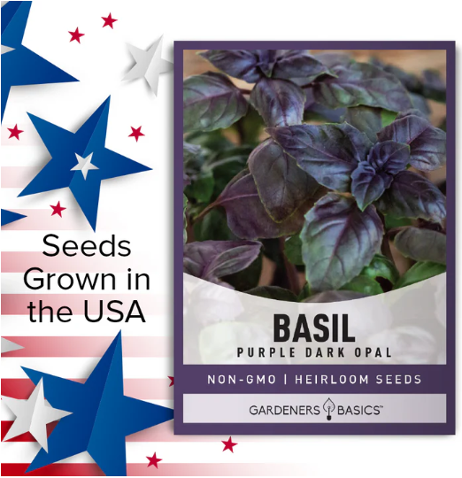 Dark Opal Basil Seeds