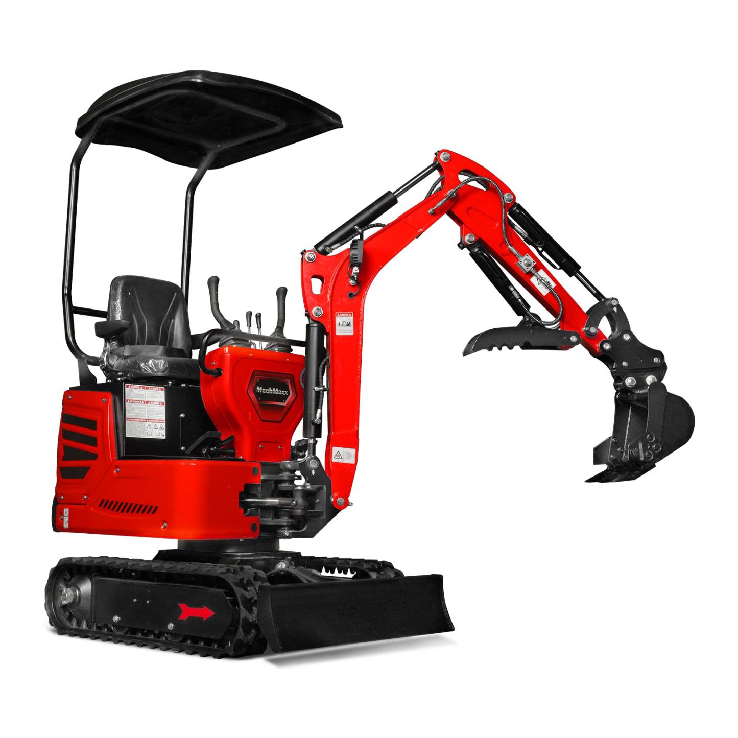Mini Compact Excavator HONDA GX390 Engine, 65.7” Max. Digging Depth, 2280 LBS Operating Weight, MEC10