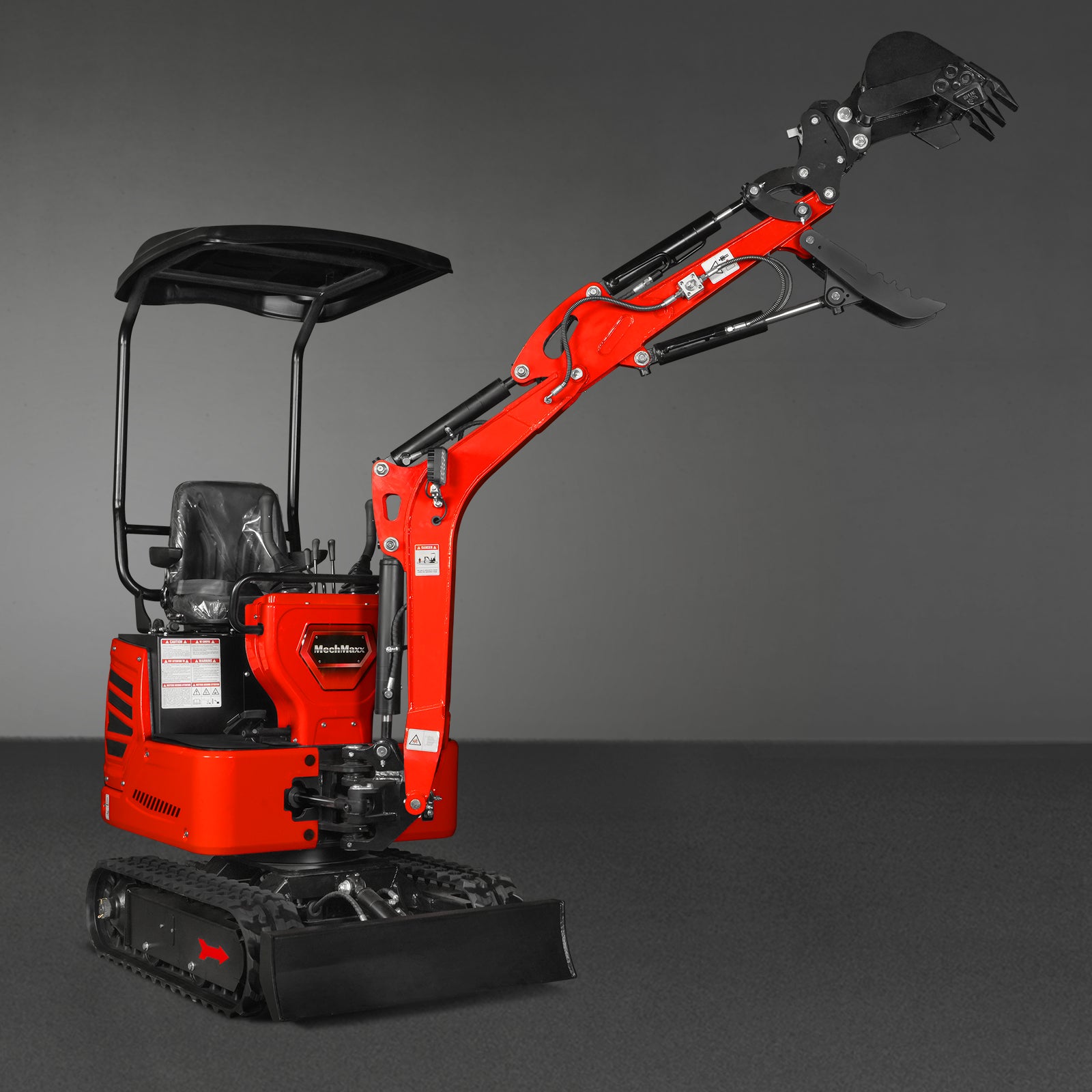 Mini Compact Excavator HONDA GX390 Engine, 65.7” Max. Digging Depth, 2280 LBS Operating Weight, MEC10