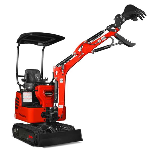 Mini Compact Excavator HONDA GX390 Engine, 65.7” Max. Digging Depth, 2280 LBS Operating Weight, MEC10