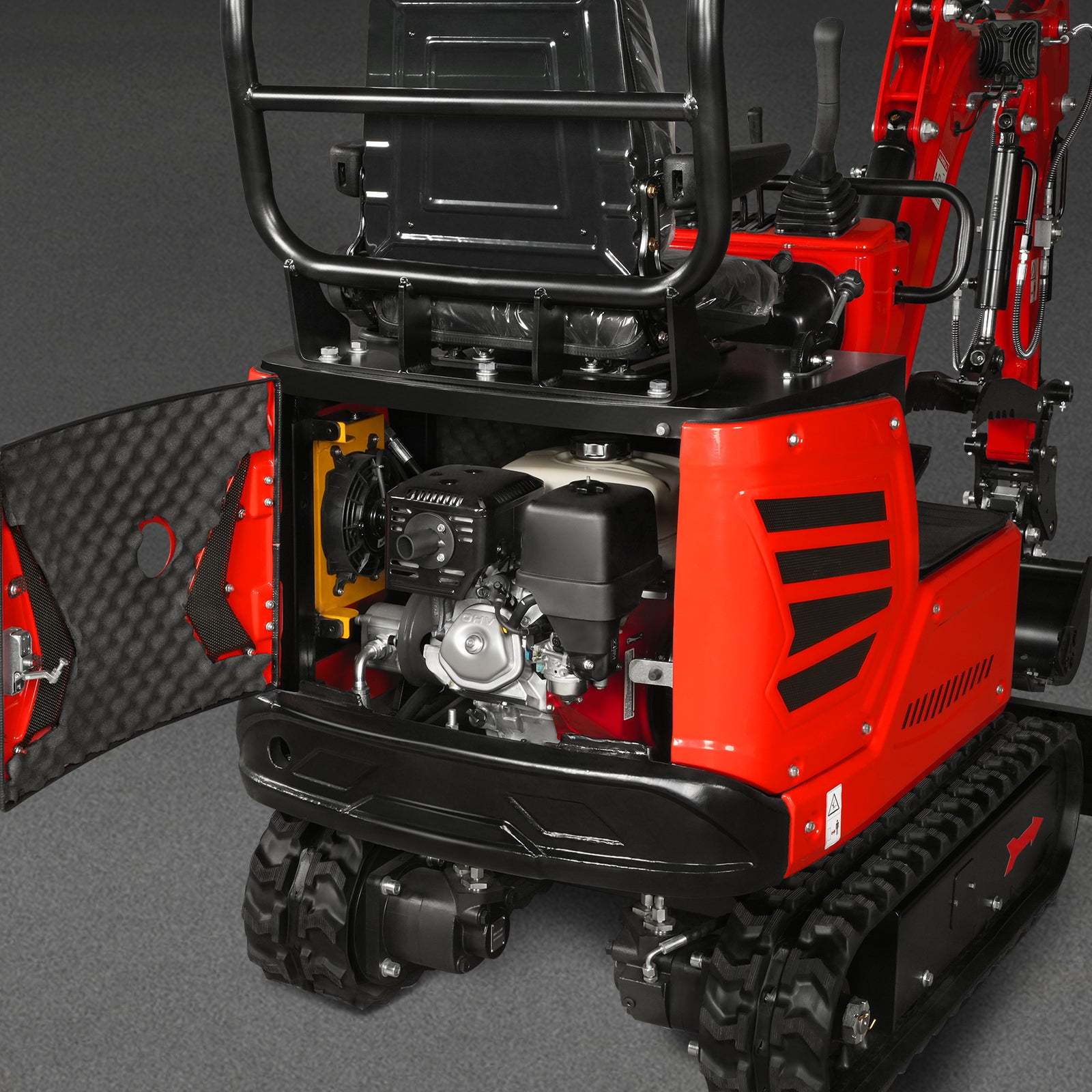 Mini Compact Excavator HONDA GX390 Engine, 65.7” Max. Digging Depth, 2280 LBS Operating Weight, MEC10