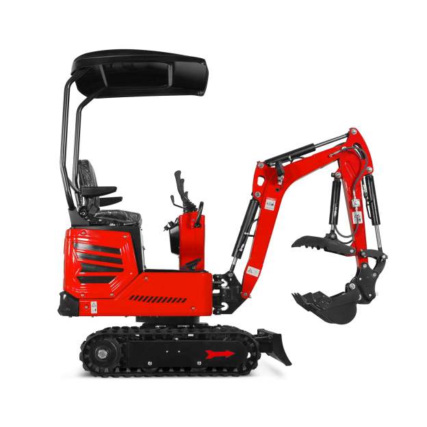 Mini Compact Excavator HONDA GX390 Engine, 65.7” Max. Digging Depth, 2280 LBS Operating Weight, MEC10