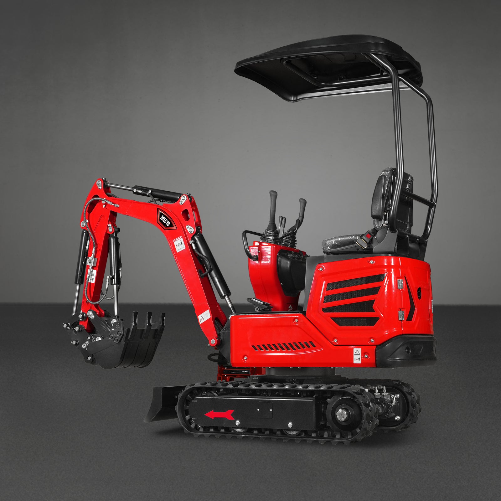 Mini Compact Excavator HONDA GX390 Engine, 65.7” Max. Digging Depth, 2280 LBS Operating Weight, MEC10