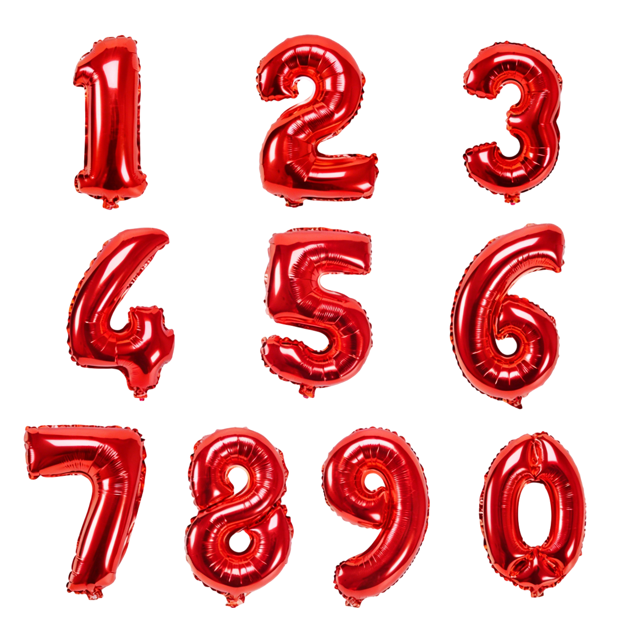 Metallic Foil Number Balloons-Birthday, Wedding & Festival Decoration Supplies