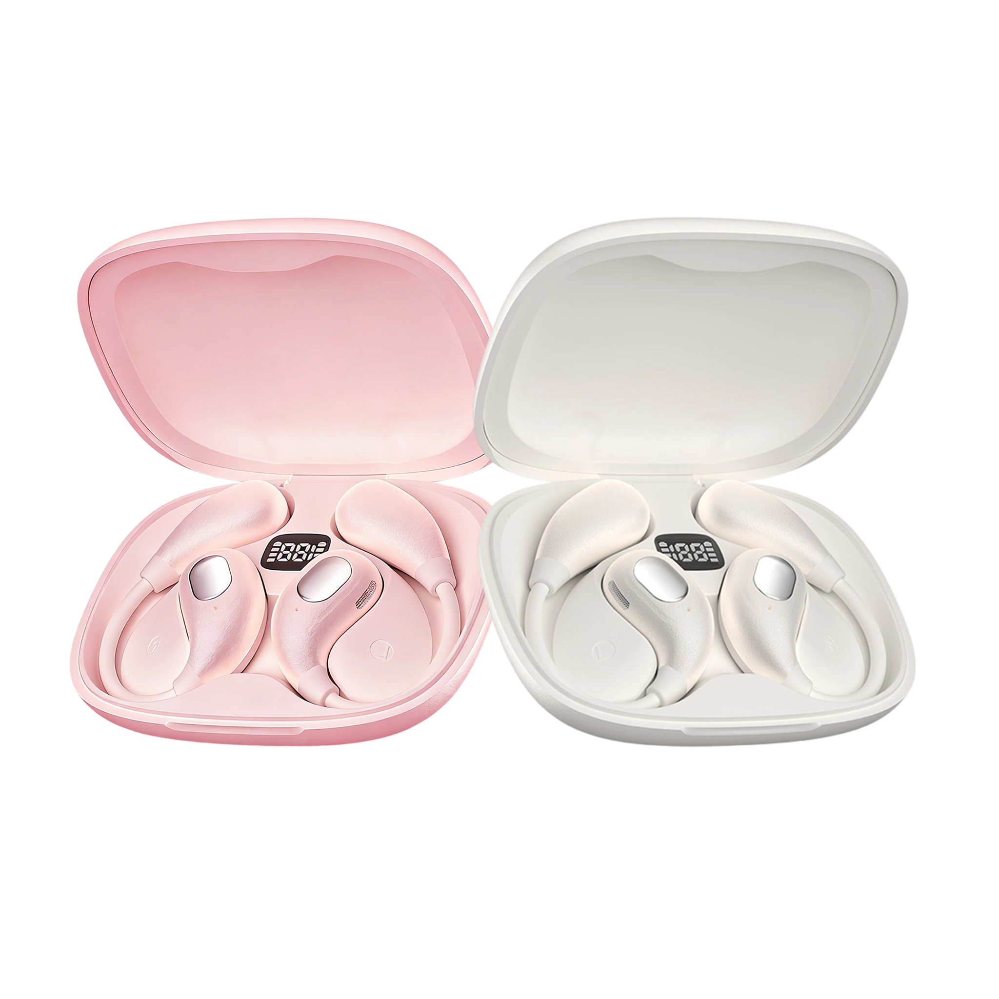 Earhook Sports Wireless Earphones with LED Display