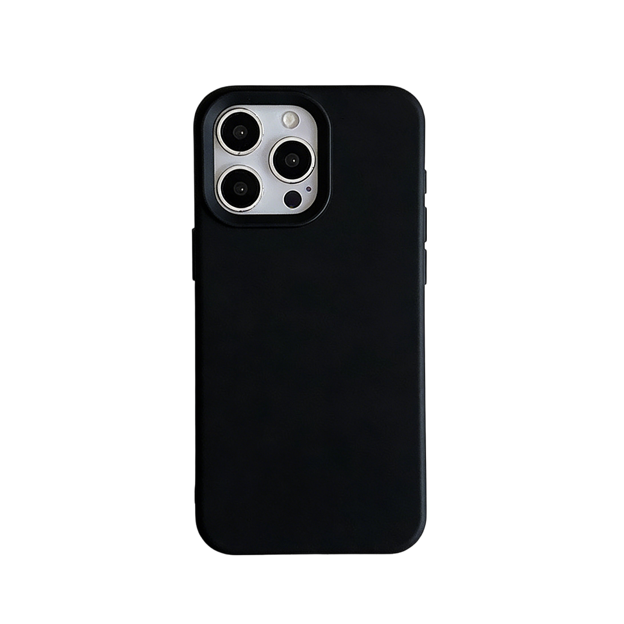 Skin-Friendly Solid Color Glutinous Rice Full-Body Shockproof Phone Case