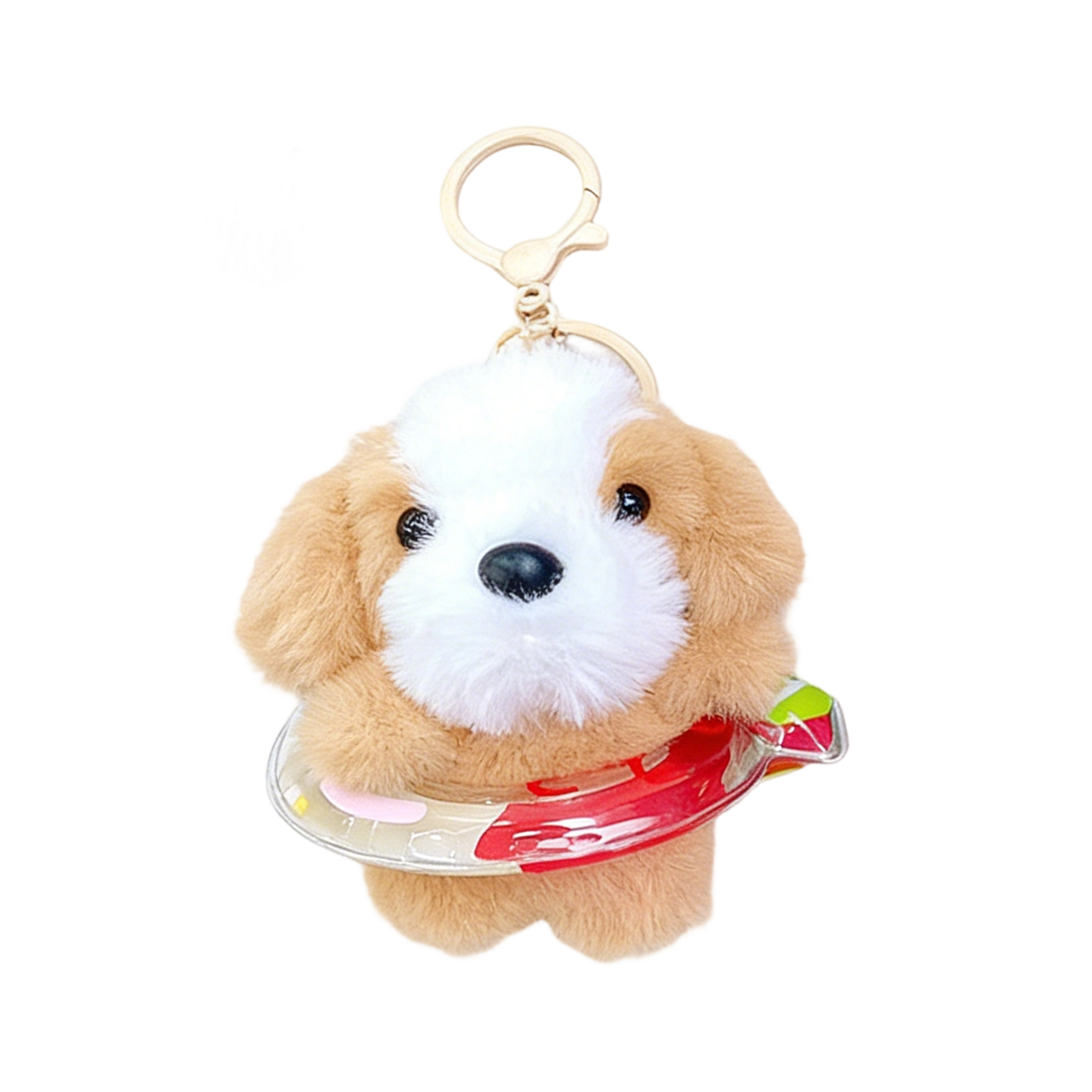 Summer Pool Float Animal Plush Keychain