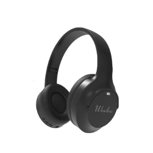 Colorful Over-Ear Wireless Headphones with  Wireless  Script Logo