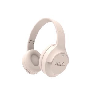 Colorful Over-Ear Wireless Headphones with  Wireless  Script Logo