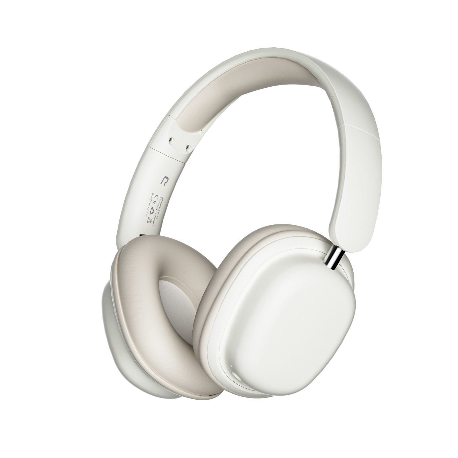 Minimalist Over-Ear Wireless Headphones with Soft Earpads