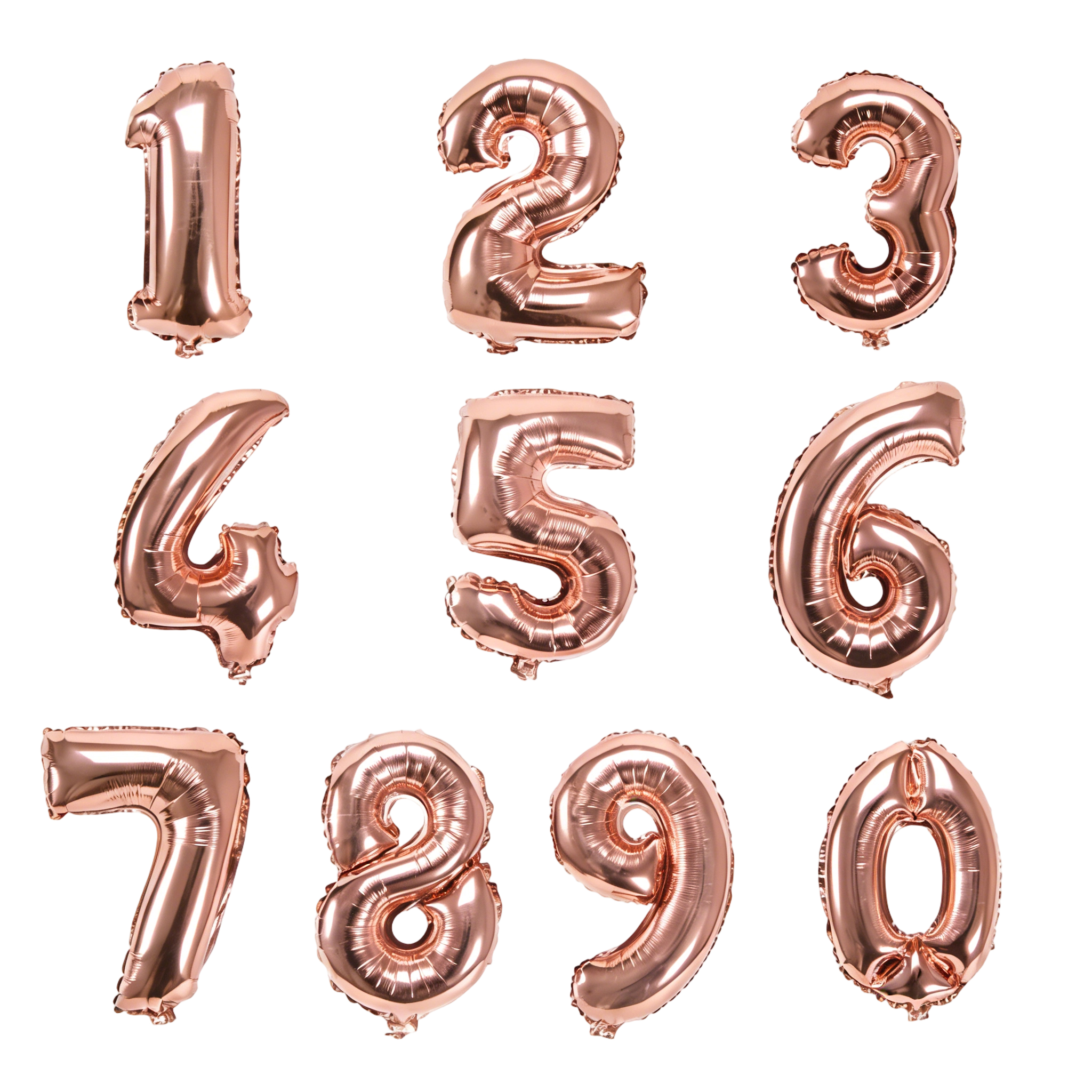 Metallic Foil Number Balloons-Birthday, Wedding & Festival Decoration Supplies