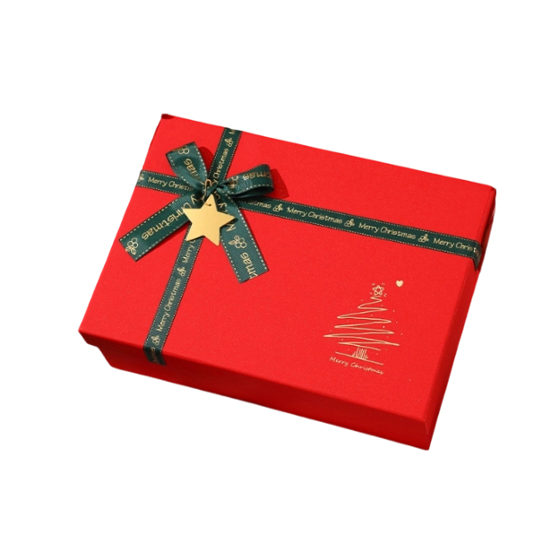 Merry Christmas Star Gift Box