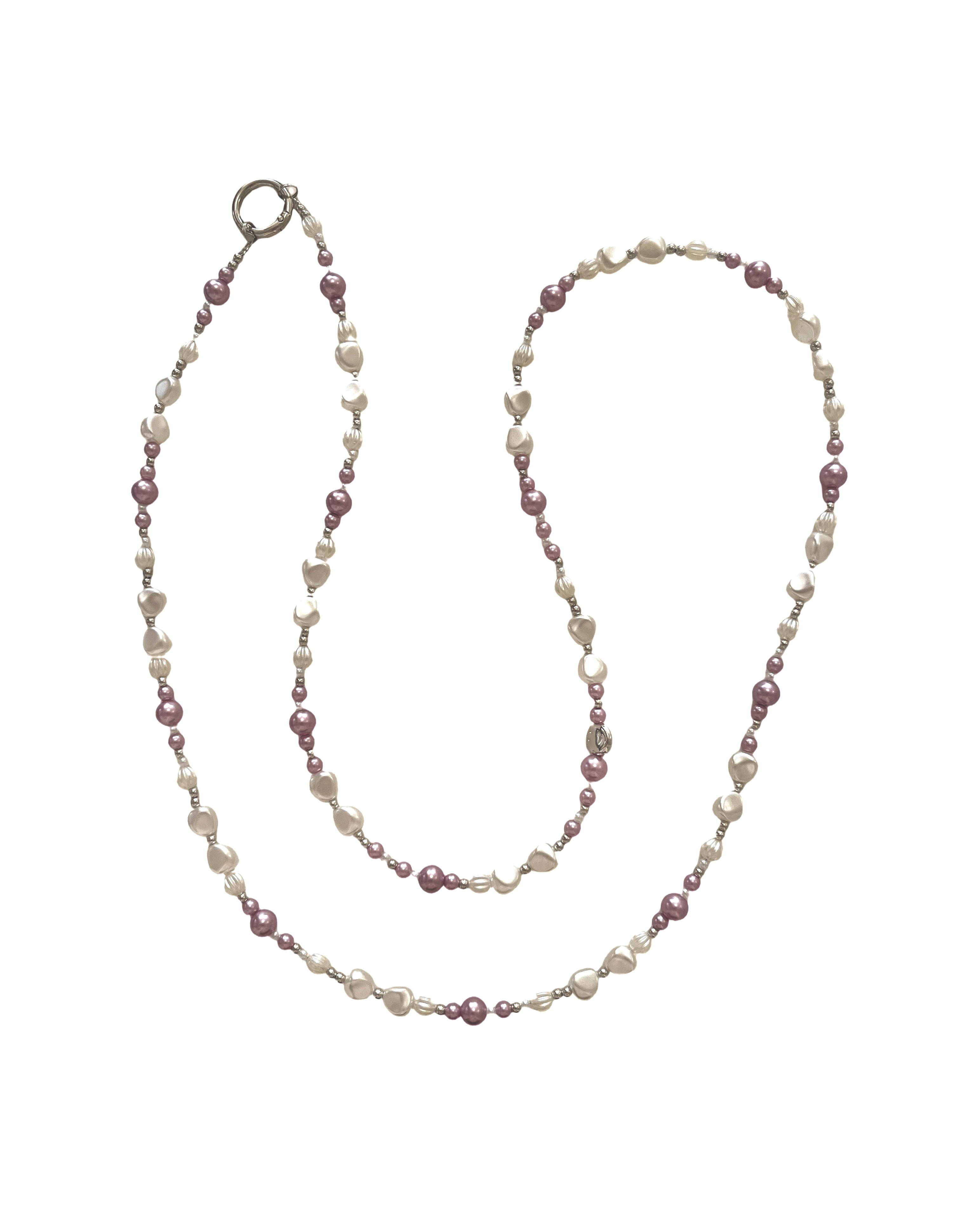 Baroque Pearl Long Charm