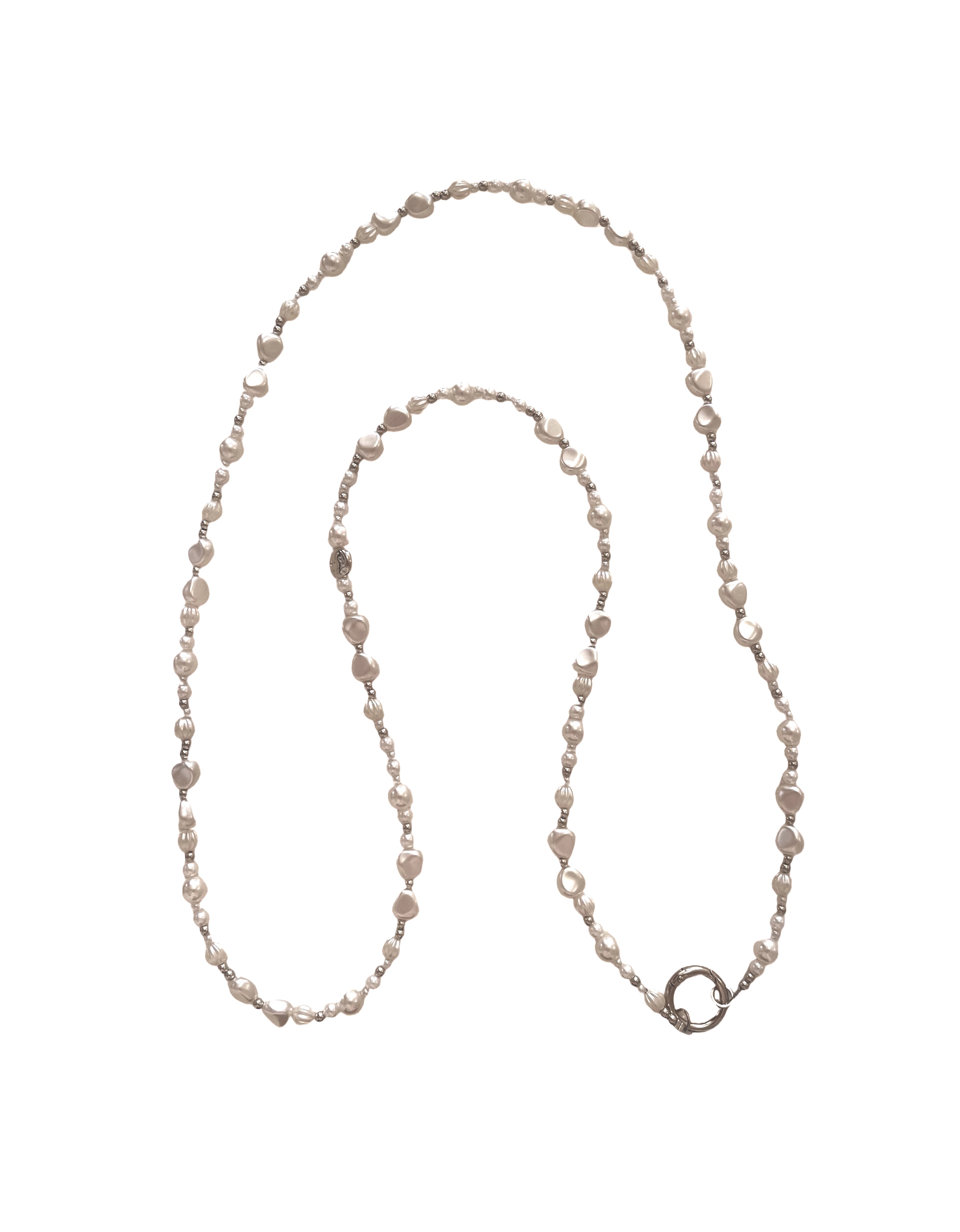 Baroque Pearl Long Charm