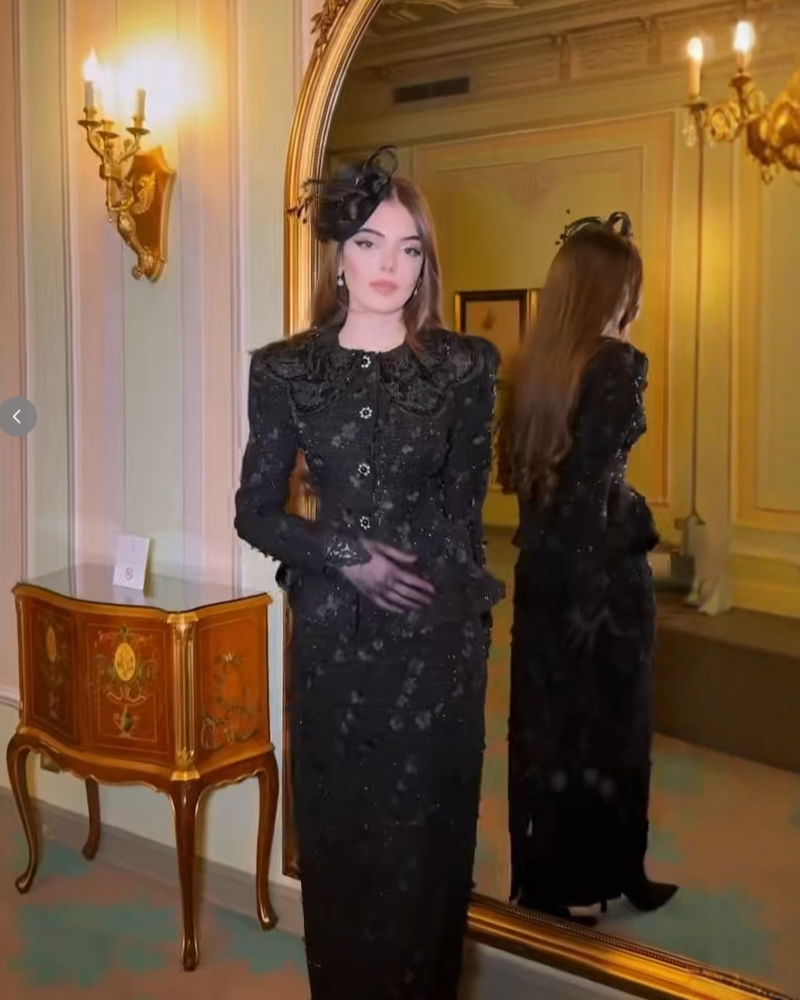 Hepburn-Style "Little Chanel" Inspired High-End French Socialite Long-Sleeve Set