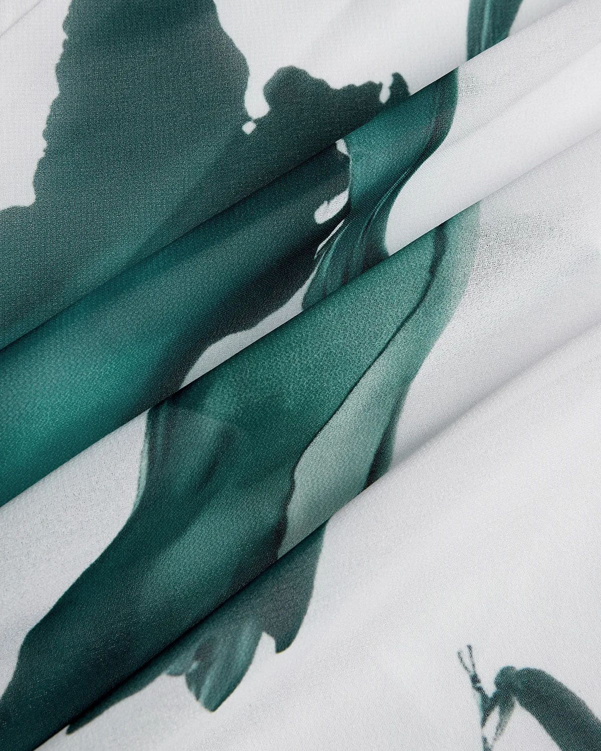 V-Neck Printed Dress