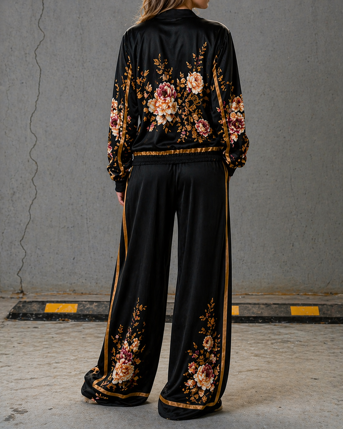 [Copy]Casual Horse Print Two-Piece Set