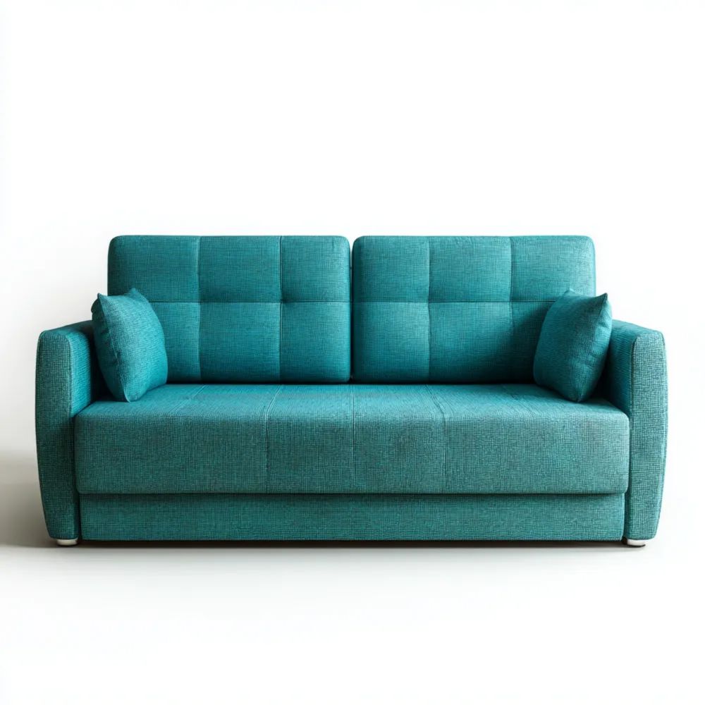 2-Sitzer-Sofa Stoff 190x90x85 cm – Türkis – Modernes Design