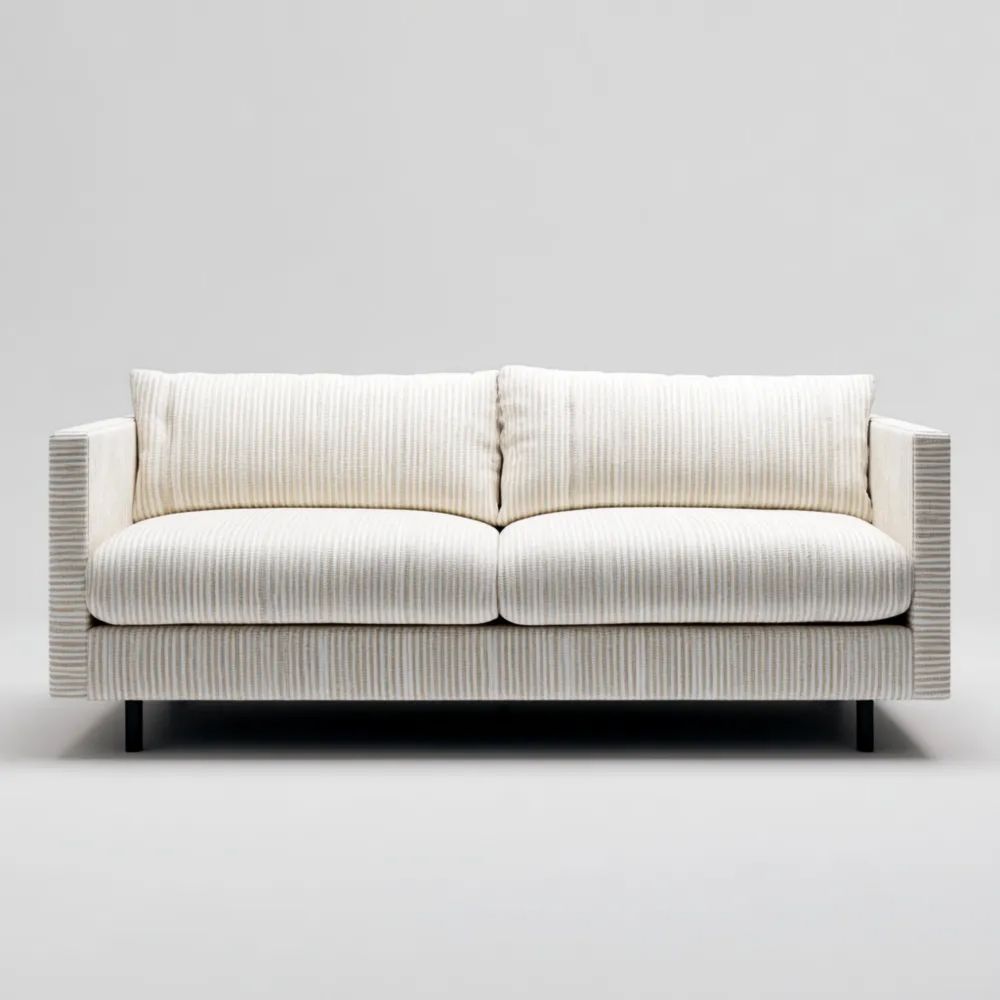 2-Sitzer-Sofa Stoff 150x85x80 cm – Beige – Modernes Design