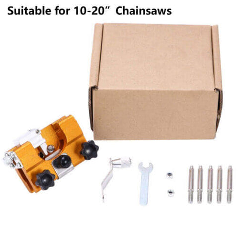 Portable chainsaw sharpening tool