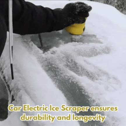 Electric ice scraper demo