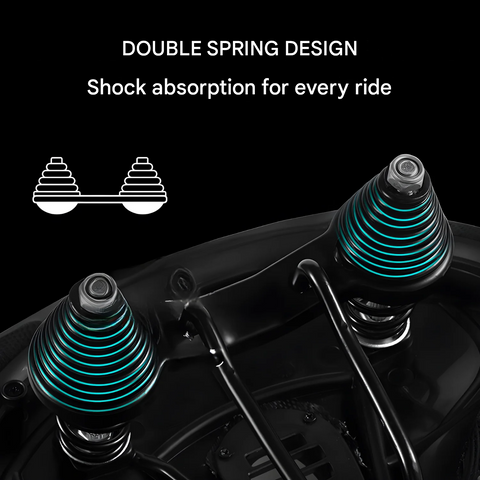 Bike saddle comfort features