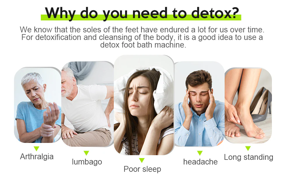 ionic foot bath