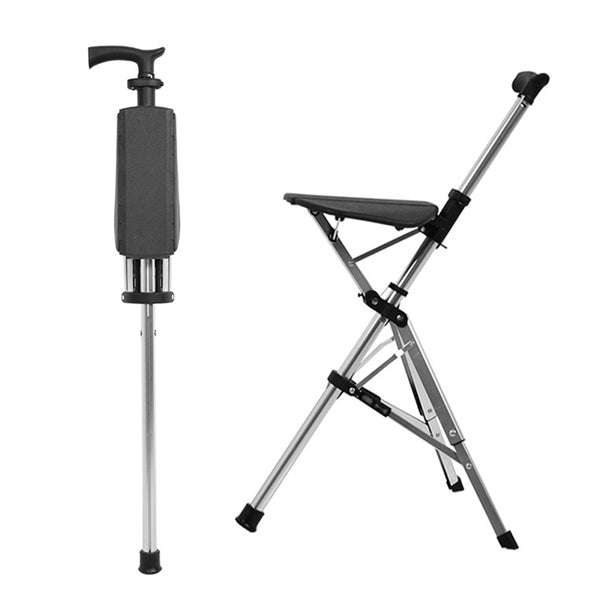 walking cane with seat