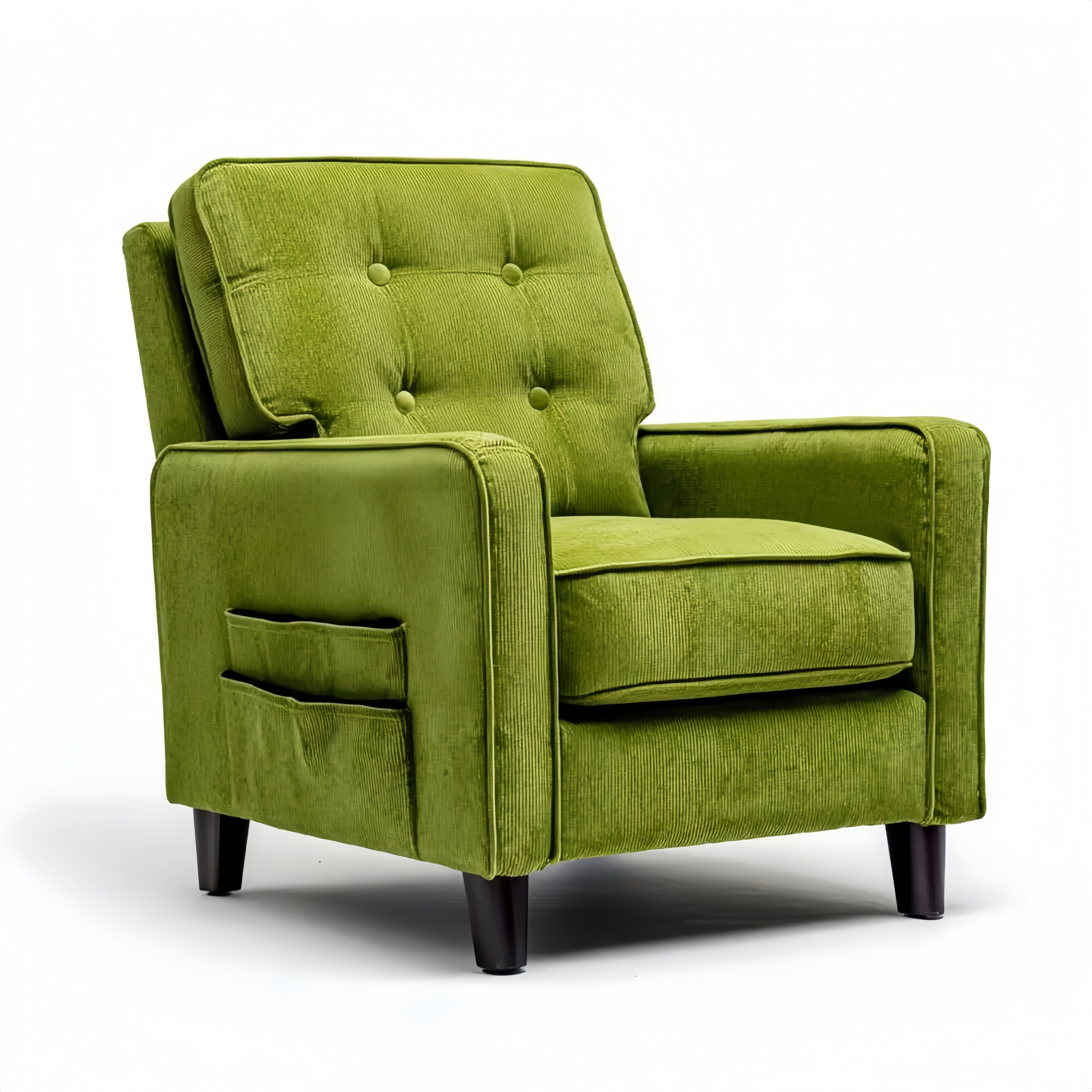 Poltrona in Tessuto 80x85x90 cm – Verde – Stile Contemporaneo
