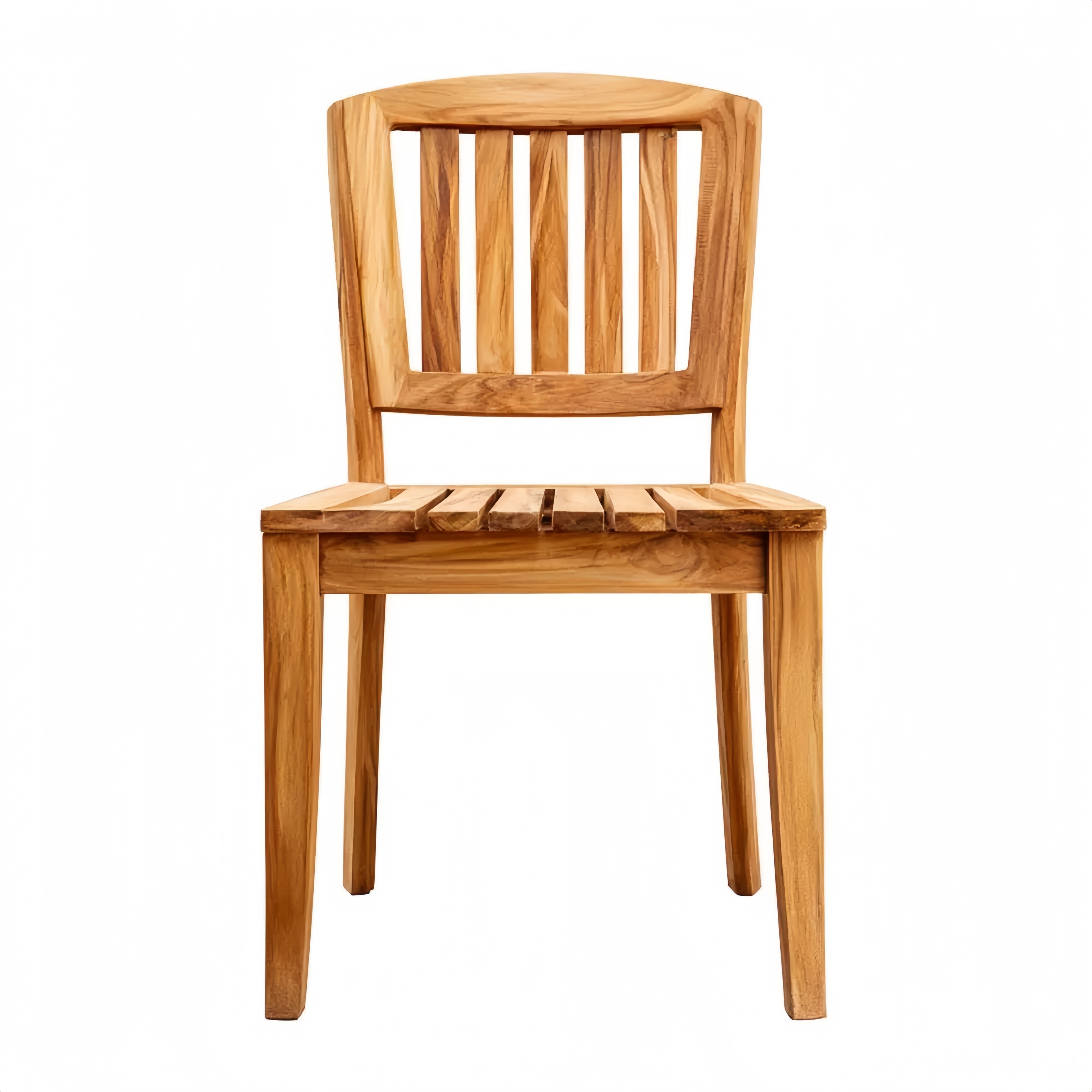 Sedia in legno Teak – 90x45x50 cm – Design rustico