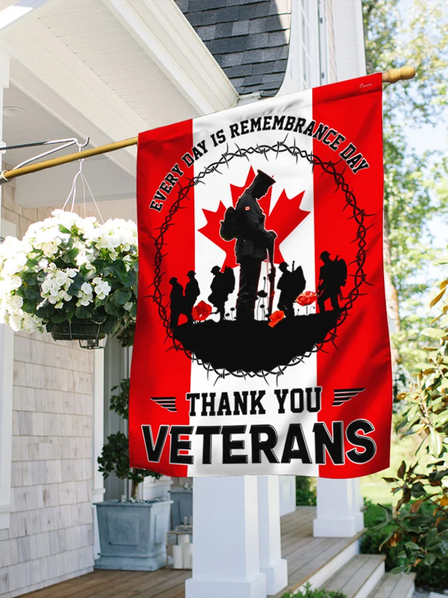 Canadian Remembrance Day Printed Banner (90*150cm)