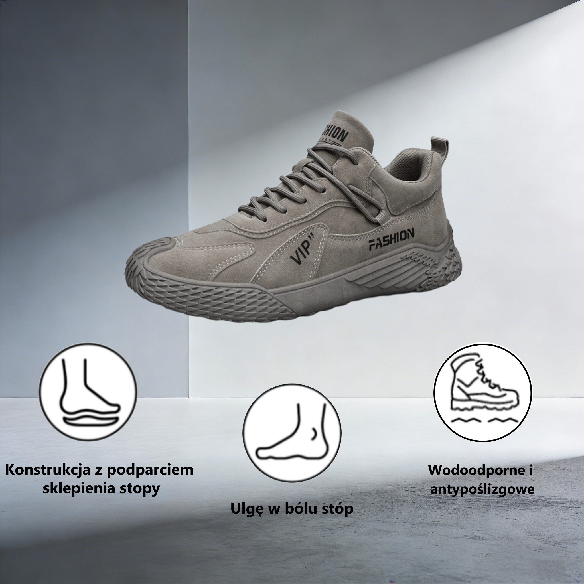 【⏰Ograniczona czasowo zniżka 50% - Nie przegap】Ergonomiczne buty ortopedyczne - ✅️ Korekcja postawy podczas chodzenia - Wodoodporne i antypoślizgowe 👞 Wybrana skóra australijska